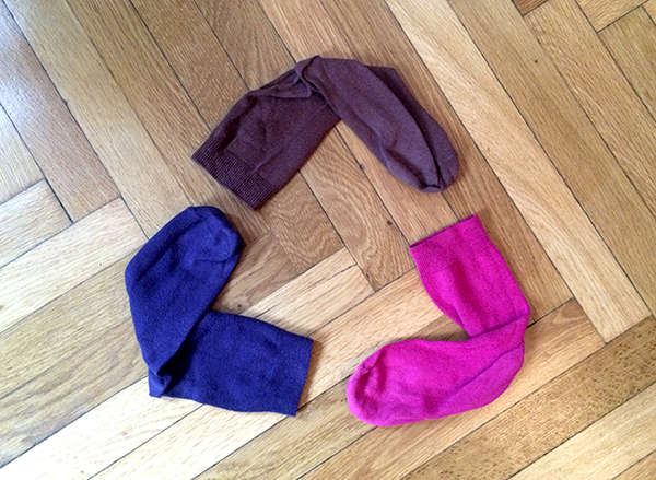 Foto LOOP/Enslige sokkene trives best i LOOP! Foto: Marianne Heggenhougen